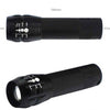 Black Mini Portable Led Flashlight